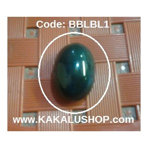 Batu Bacan Kristal Warna Biru Lumut