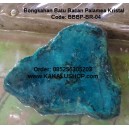 Bongkahan Batu Bacan Palamea Kristal Warna Biru