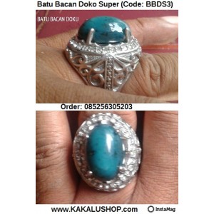 Cincin Batu Bacan Doko Super Kristal