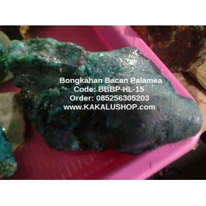 Bahan Batu Bacan Palamea Berat 1.3 Kg