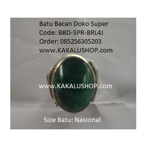 Batu Bacan Doko Super Warna Biru Ukuran Nasional