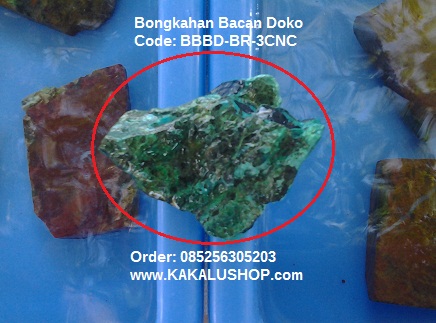 Jual Bongkahan Batu Bacan Doko