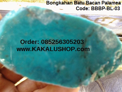 Jual Bongkahan Batu Bacan Palamea Kristal