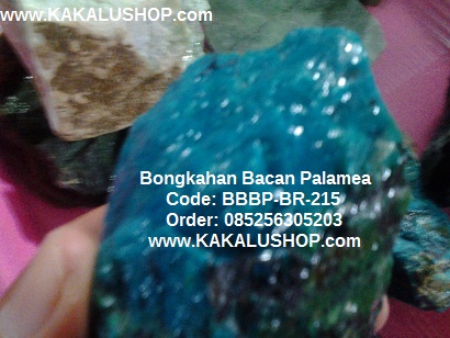 Jual Bongkahan Batu Bacan Palamea 2 Ons