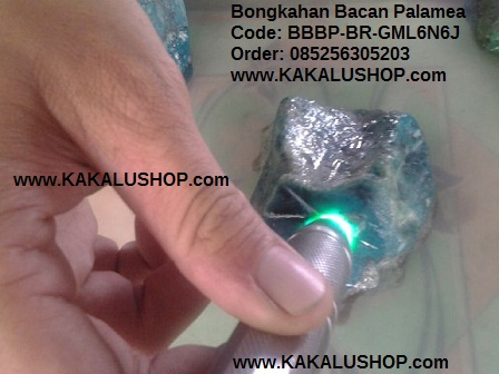 Jual Bongkahan Batu Bacan Palamea Berat 6 Ons