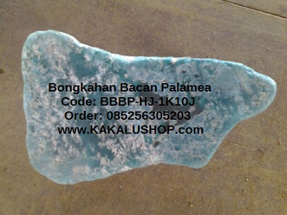 Jual Bongkahan Batu Bacan Palamea Warna Hijau Berat 1 Kg