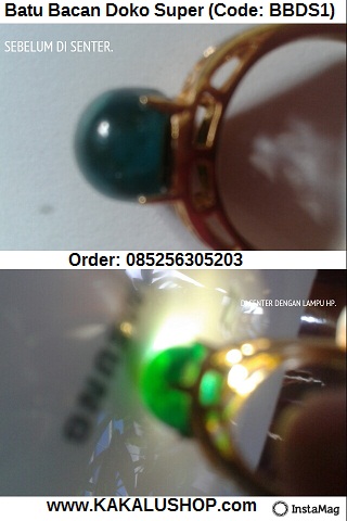 Jual Cincin Batu Bacan Doko Super Untuk Wanita