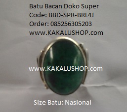 Batu Bacan Doko Super Biru Ukuran Nasional