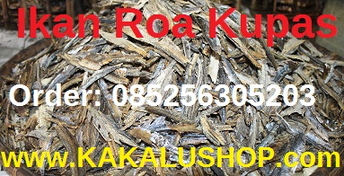 Ikan Roa Asap Kupas Asli Ternate Harga Grosir dan Eceran